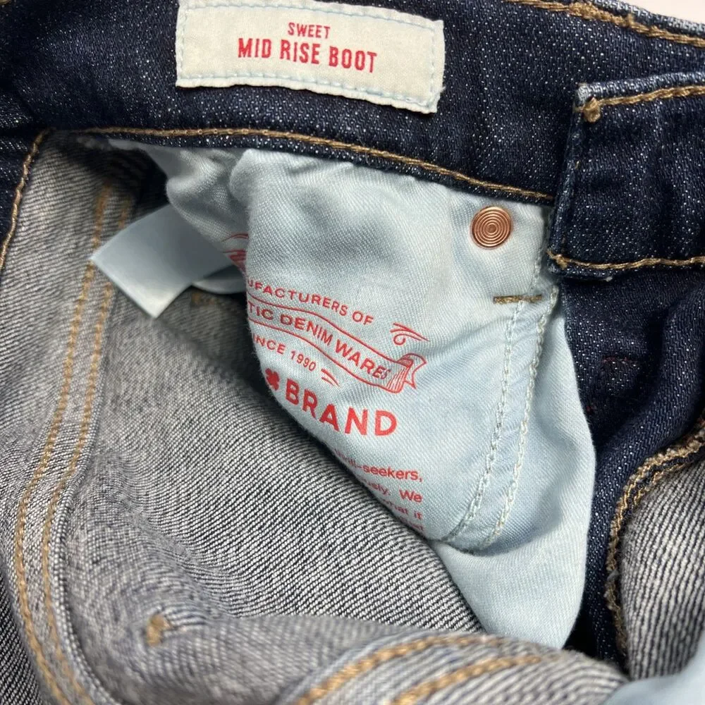 Lucky Brand Women’s Jeans Sweet Mid-Rise Boot 0/25 A - Picture 4 of 10